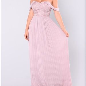 Allure Maxi Dress Mauve